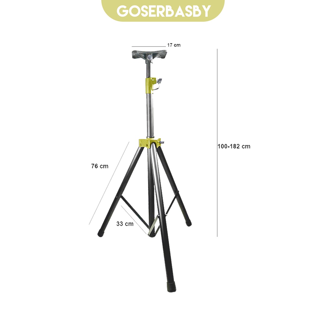 Stand Mic 180cm Fahrenheit C503F Kuat