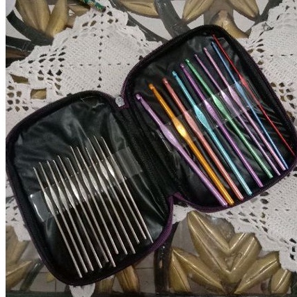 hakpen satu set#hakpen#jarum rajut.