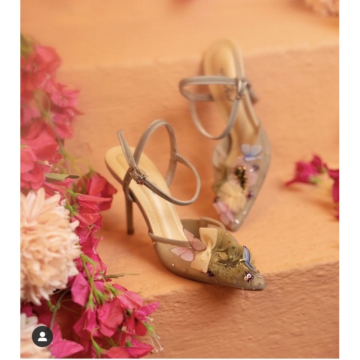 Ittaherl Katnis Heels 90mm sz 37 Sage READY