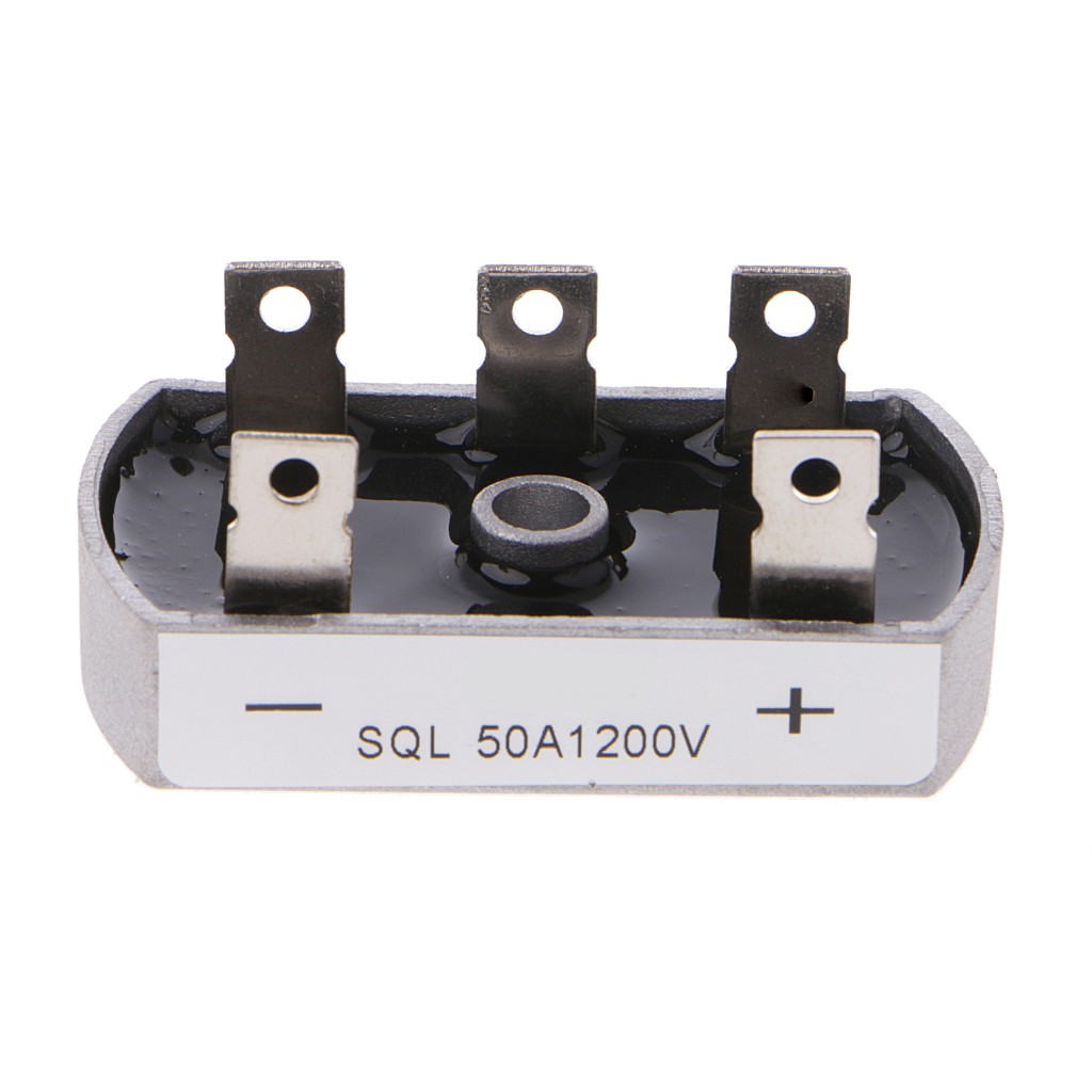 Modul Rectifier Diode 50A 1200v Aluminium Metal 3 Phase Diode Bridge Rectifier 50Amp sql50a