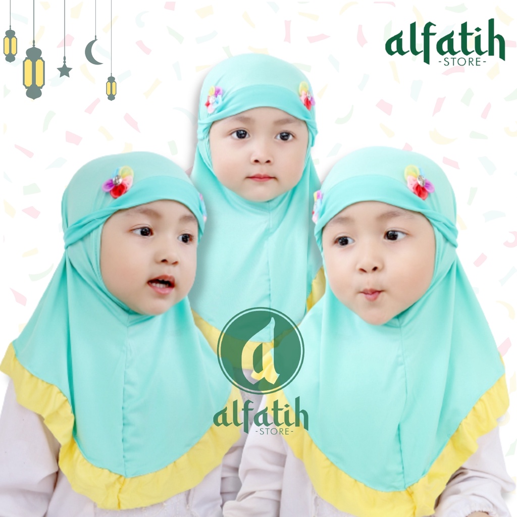 ALFATIH STORE / JILBAB ANAK SYIRIA BUNGA 2 / HIJAB ANAK / JILBAB INSTAN / KERUDUNG ANAK MURAH KERUDUNG ANAK BAYI PEREMPUAN JILBAB ANAK 2 TAHUN HIJAB ANAK BAYI TERBARU HIJAB INSTAN ANAK