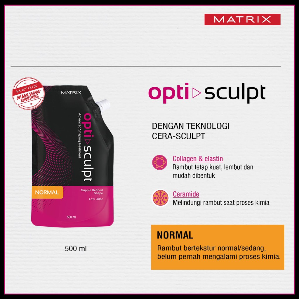 ❤️Glamouroseshop❤️ Matrix Opti Sculpt / Matrix Optisculpt Advanced Shaping Treatment Step 1 500 ml