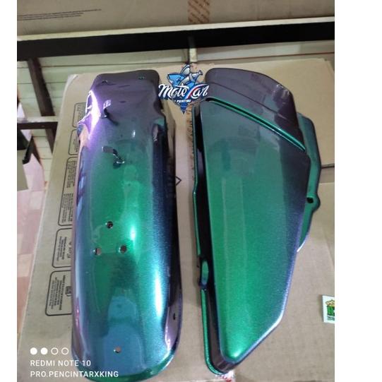 

[titleawal] Cat bunglon green blue ( sprite ) murni polyurethane