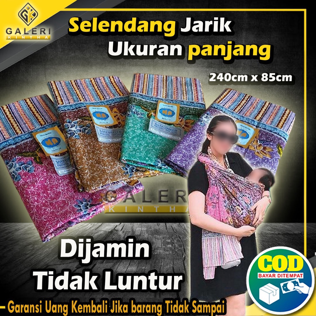 Kain Gendongan Bayi Selendang Jarik Gendong Batik Panjang Cukin Nur Azizah