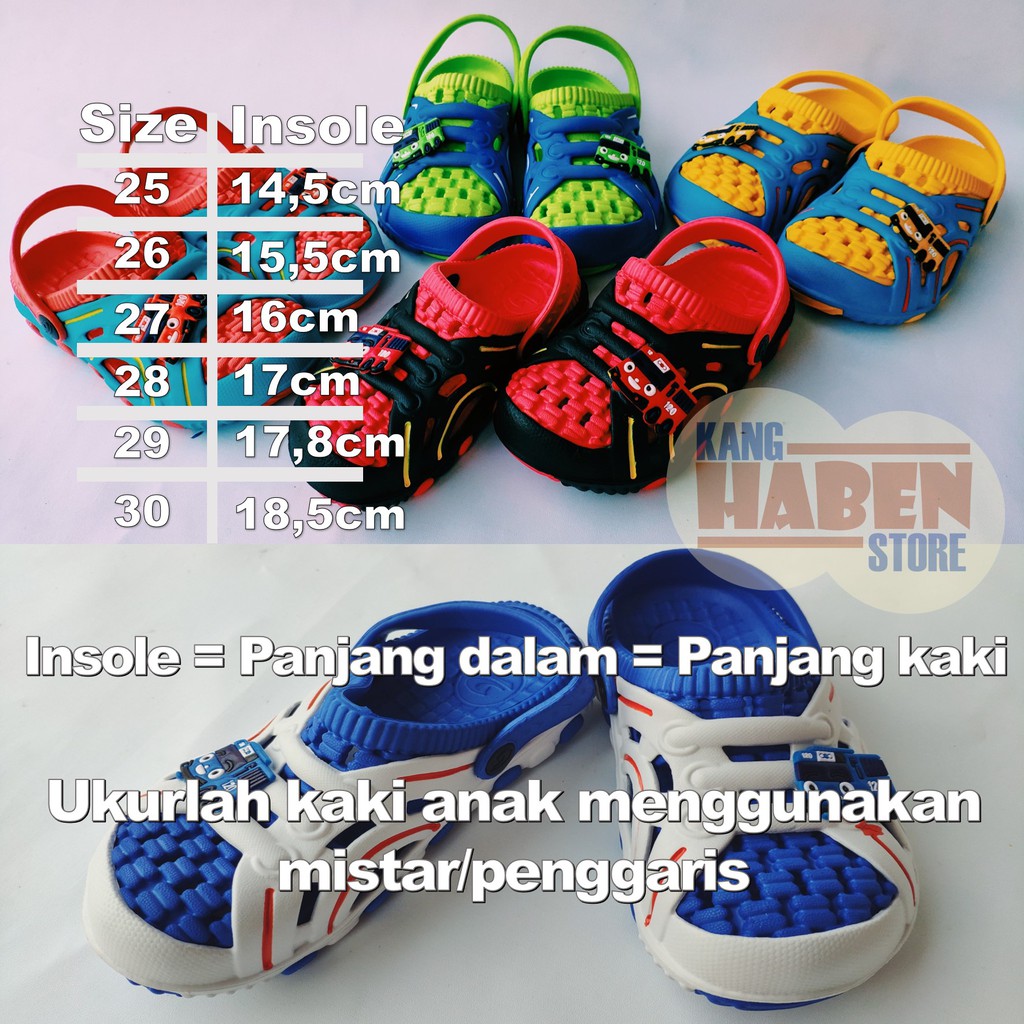 188D Sandal Baim Anak T4yo Dua Warna - Fashion Bayi Balita Laki Laki Perempuan Sendal Lucu Dulux