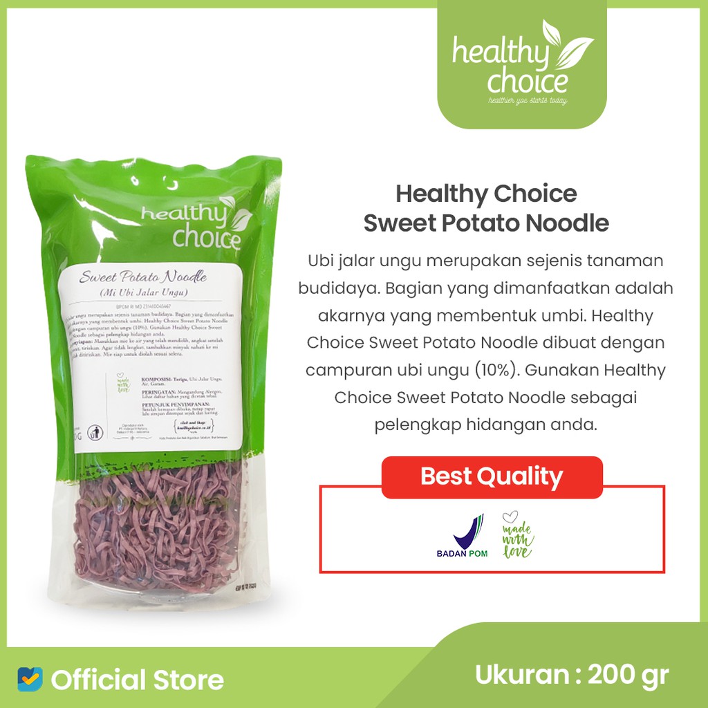 

Healthy Sweet Potato Noodle200 gr