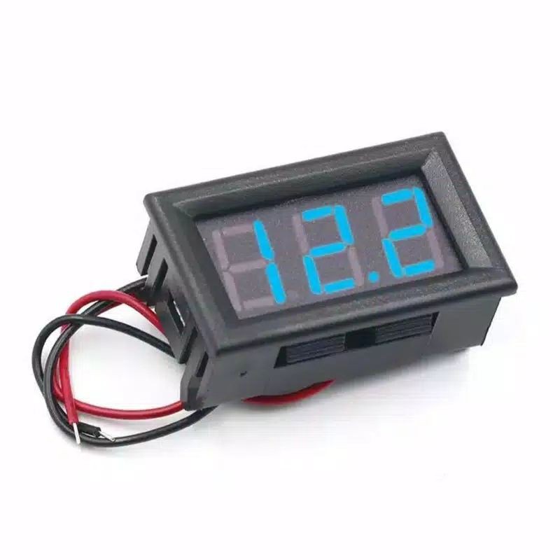 VoltMeter Digital Mini DC 4-30V 2 Kabel