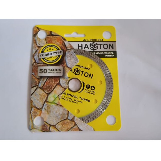 DIAMOND WHEEL MATA POTONG GRANIT KERAMIK HASSTON/PROHEX TURBO