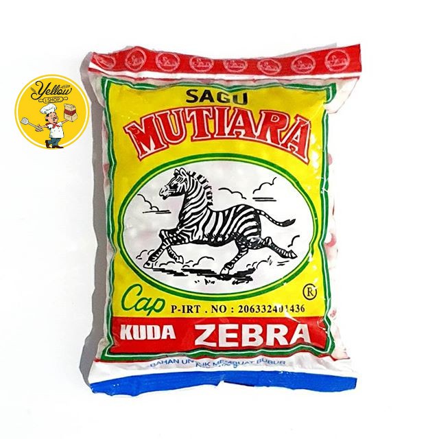 

SAGU MUTIARA CAP KUDA ZEBRA 100GR