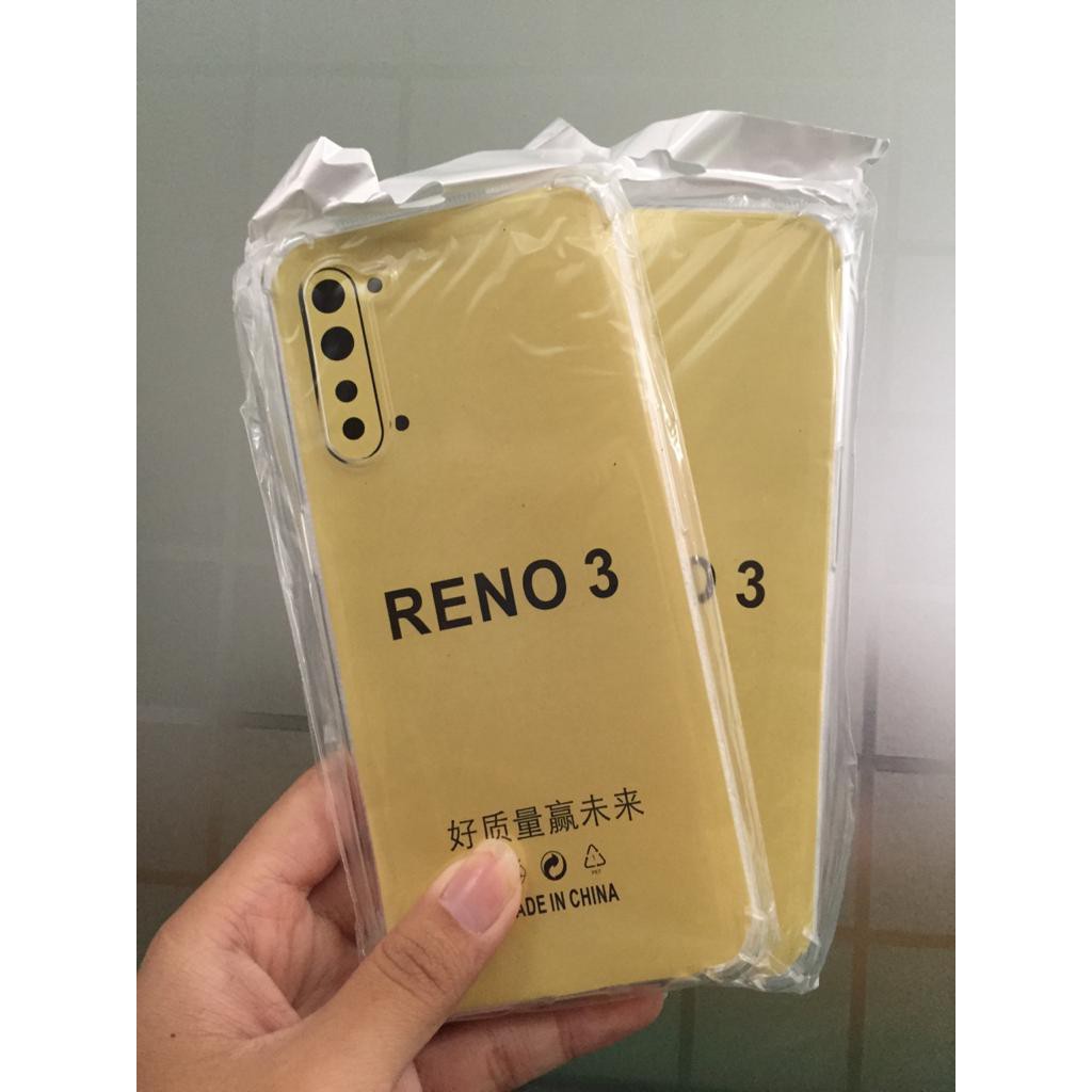 Anticrack Oppo Reno 4F 6 3 5 5F 2F A52 A53 A54 A74 A33 A92 A91 A95 Silikon Softcase Silikon Lembut