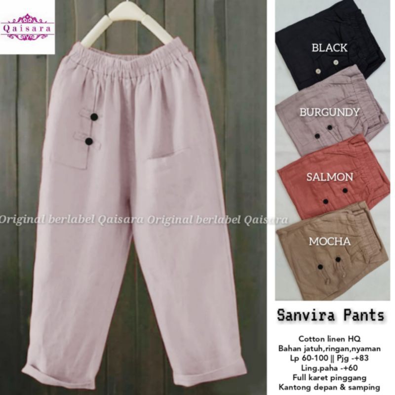 SANVIRA PANT CELANA BAWAHAN BY QAISARA