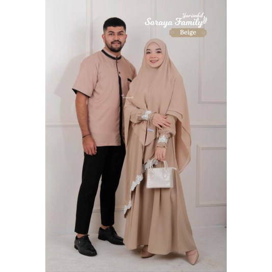 Gamis soraya, Koko Soraya , gamis couple soraya by khumaaz