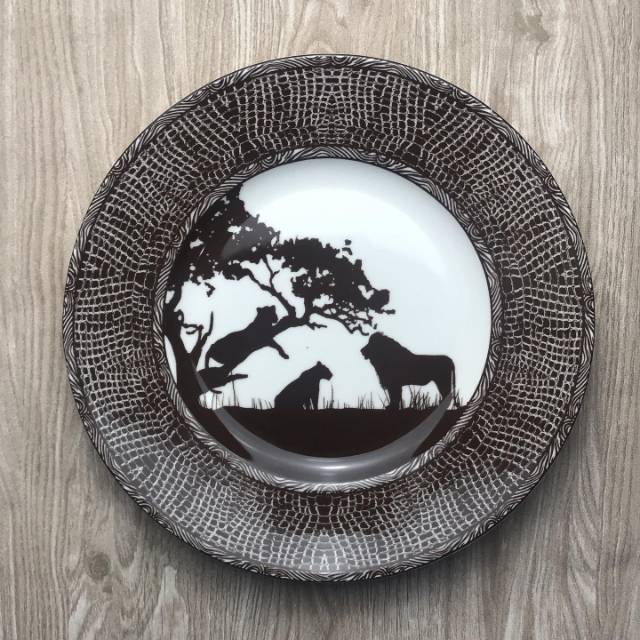 Piring Keramik Hias Cantik Salad 22 cm Sisa Ekspor Wall Decor Plate (Sango, 222 Fifth, Coventry dll)
