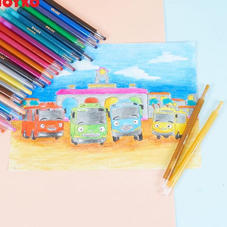 

TuP⇨ Crayon Putar JOYKO 12 warna ||Datang lagi