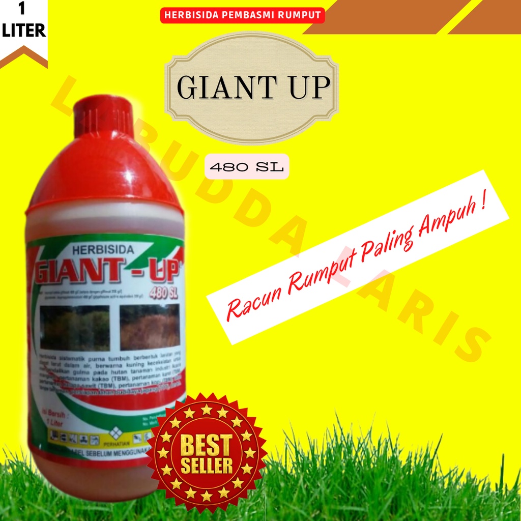 Jual Giant Up Herbisida Rumput 1 Liter Obat Pembasmi Rumput Racun Obat Rumput Liar Sampai Akar Ampuh
