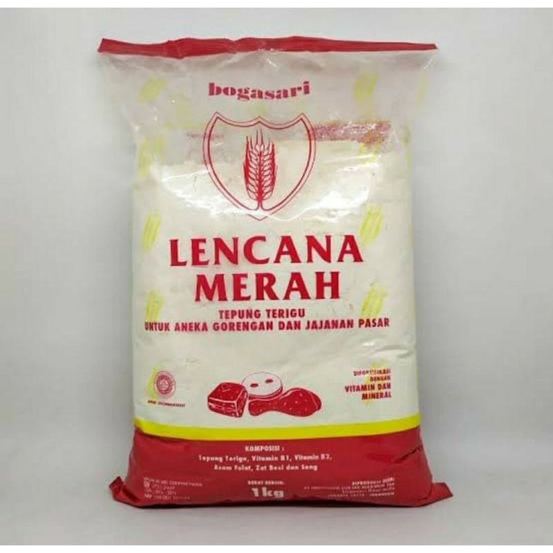 

TEPUNG TERIGU LENCANA MERAH DUS ISI 12