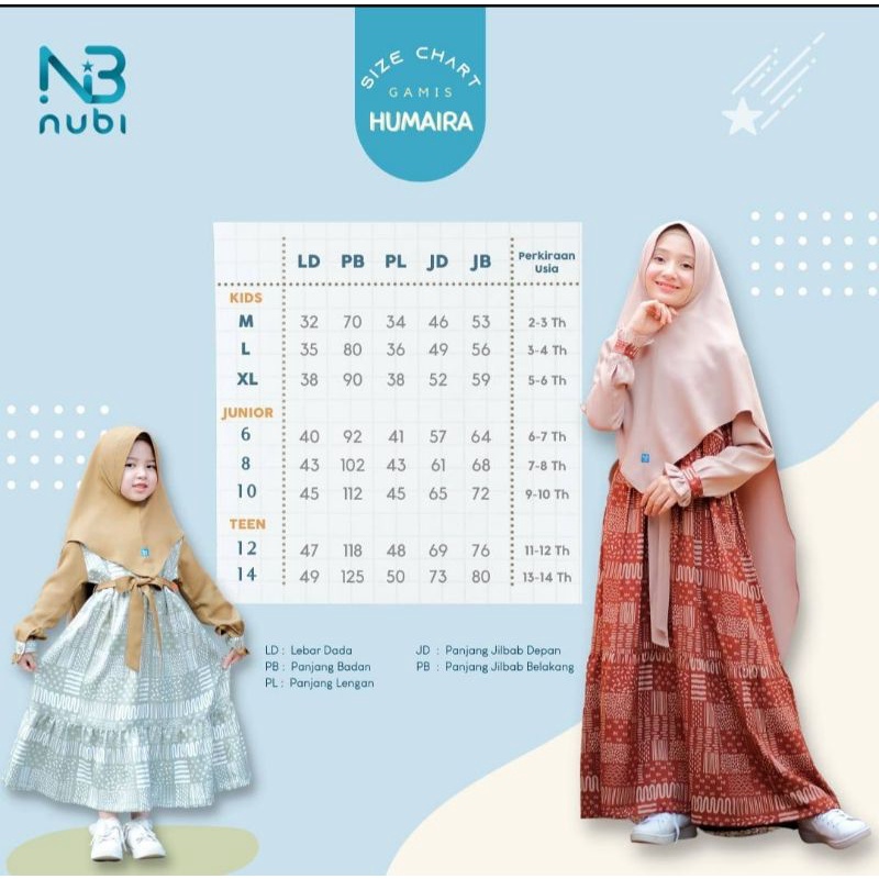 Gamis Humaira Nubi