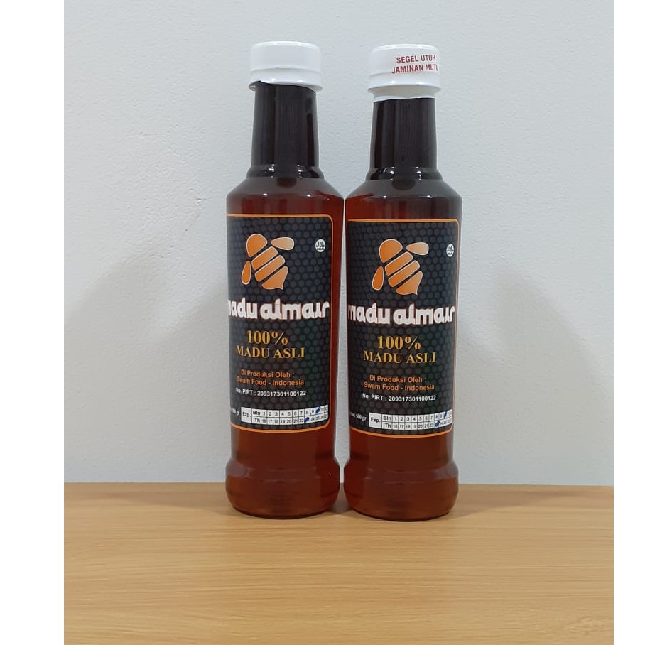 

Madu ALMAIR Asli Murni Nektar Bunga Karet Paket Hemat 2 botol 500 GR