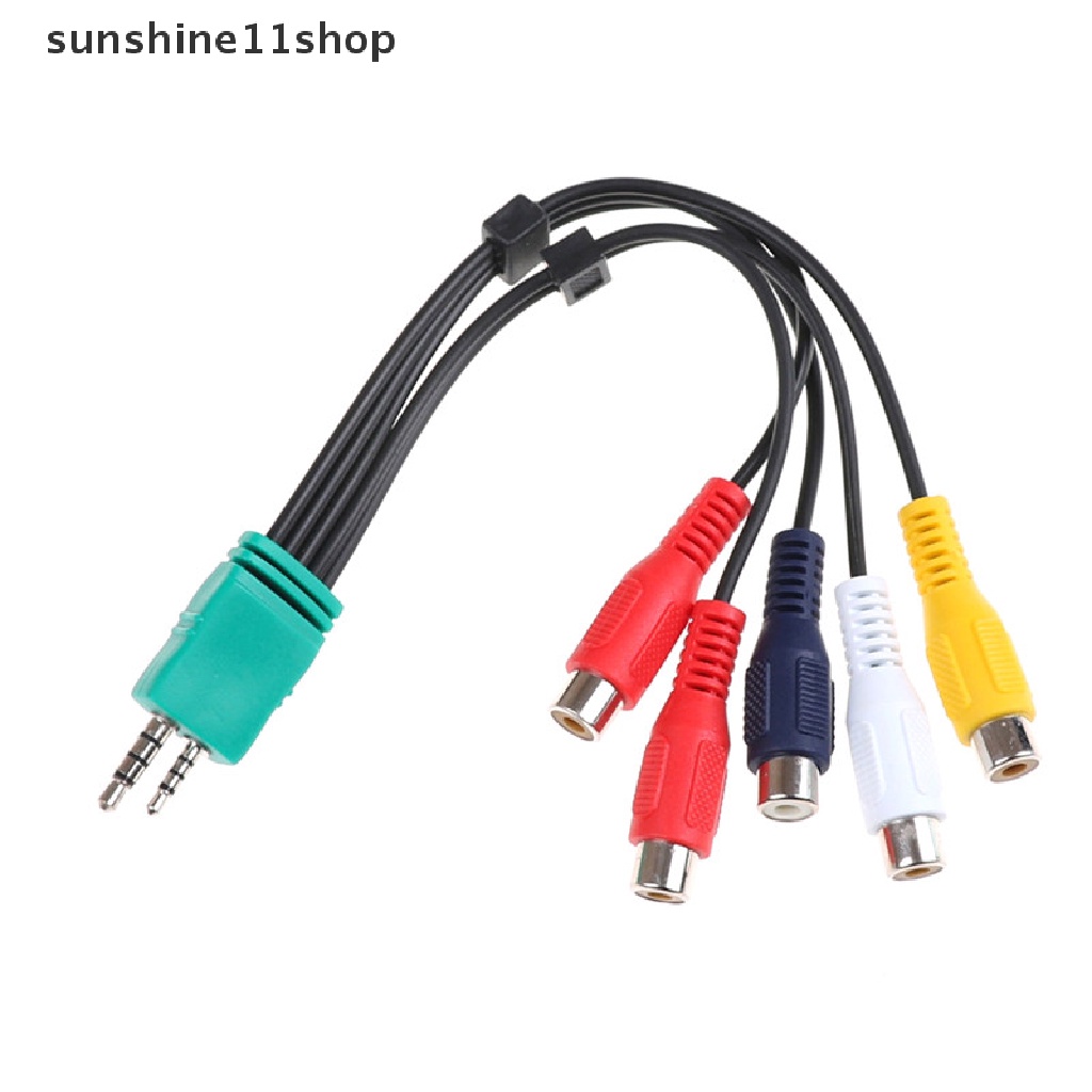 Sho Kabel Adaptor Komponen Audio Video AV Untuk Samsung LED TV BN39-01154W BN3901154W N N N N N Kaos T-Shirt Lengan Pendek Motif Print Untuk Wanita