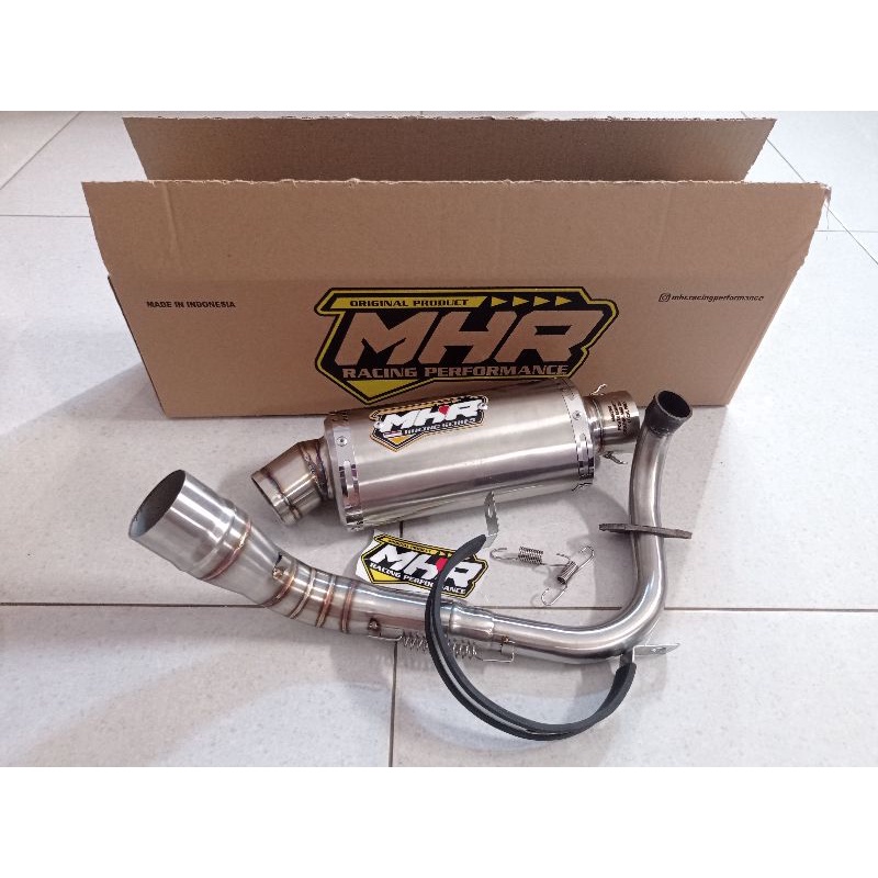 KNALPOT TRIOVAL MHR RACING BEAT VARIO 125/150 AEROX NMAX MIO Original