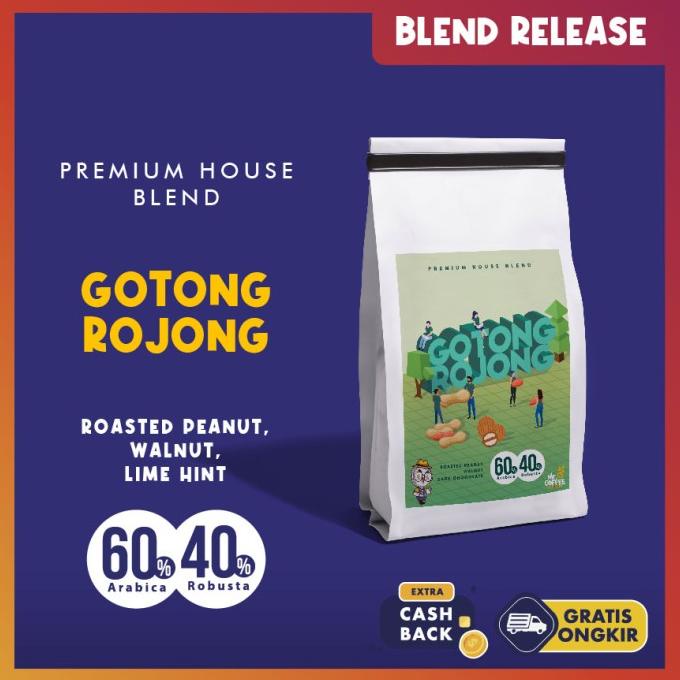 

[COD] Kopi Arabika Robusta Gotong Rojong 200g | Signature Blend Mrocoffee [COD]