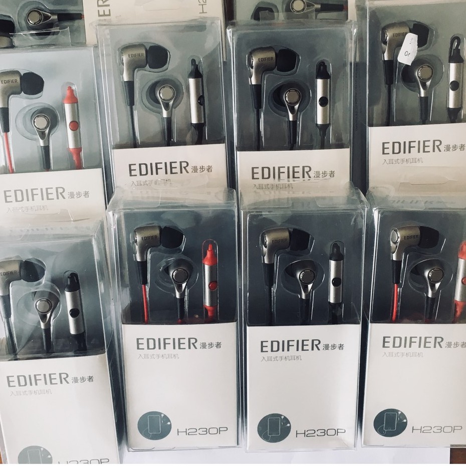 Edifier/Rambler H230p Ponsel Headset Di Telinga Subwoofer Universal Kontrol Kabel Penyumbat Telinga