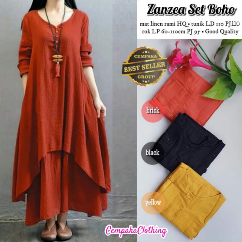 zanzea set boho