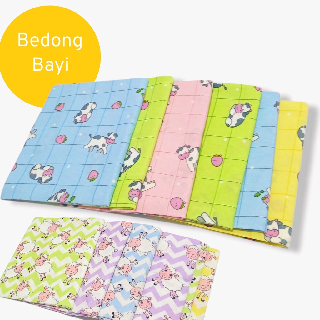 Bedong Bayi bayi Motif 6 pcs Murah