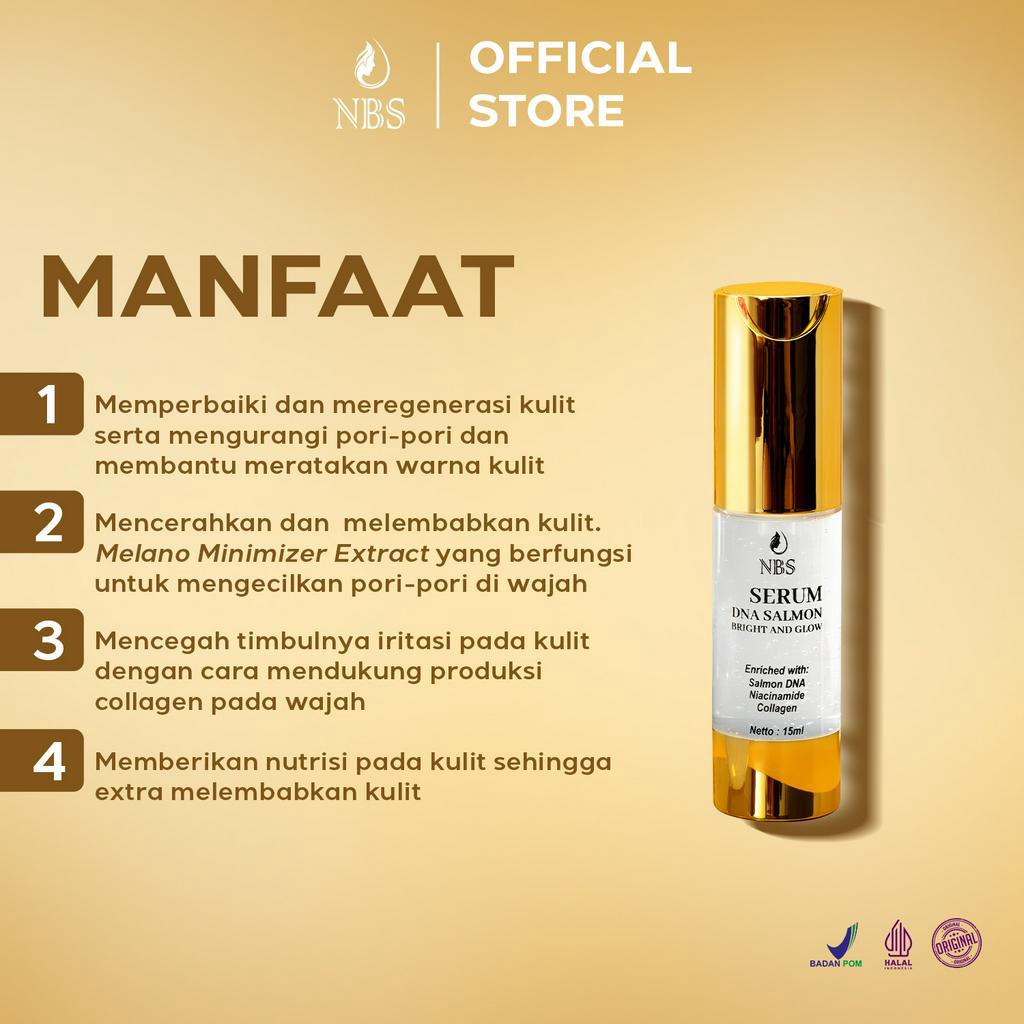 NBS Serum DNA Salmon Bright and Glow 15ml