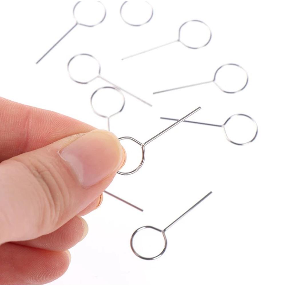QUINTON Sim Card Tray Ejector Metal Pin Ejecting Pin Kartu Pelepas Ponsel Smartphone