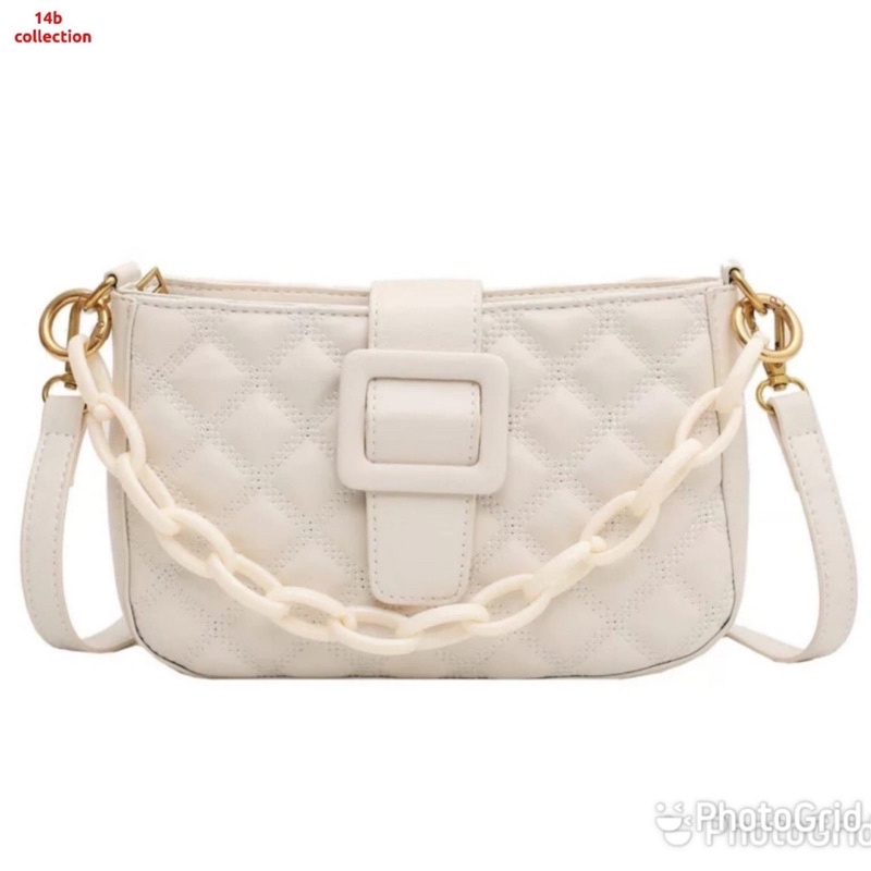 TAS SELEMPANG RANTAI MESSENGER FORMAL BISNIS WANITA KERJA KANTOR KULIAH HITS TRENDY