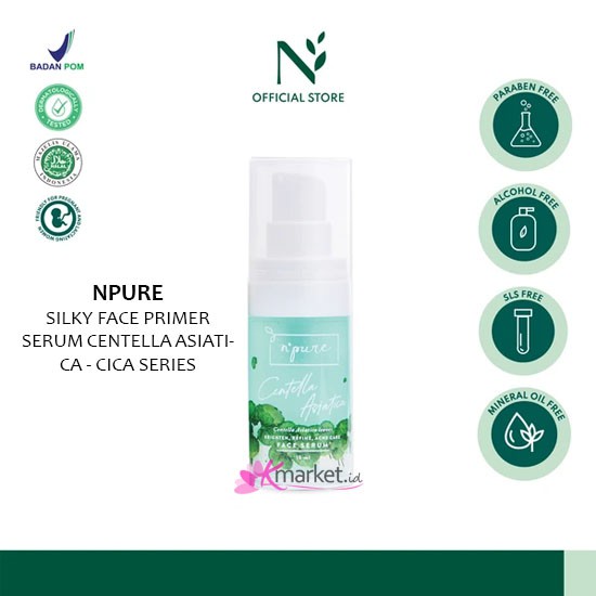 NPURE Silky Face Primer Serum Centella Asiatica (CICA SERIES)