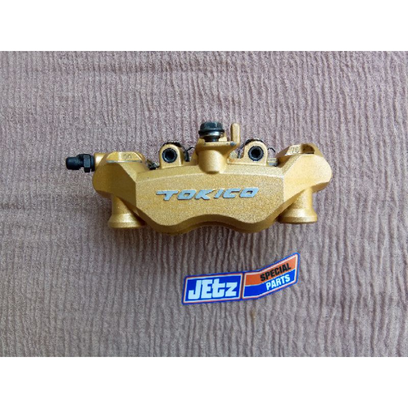 Kaliper Caliper Radial Tokico ZX10R Kiri Original Moge Bukan Nissin Disc Brembo Ducati 2P Red logo M