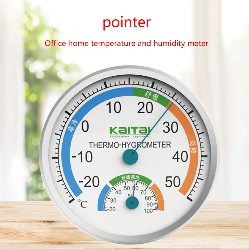 Kiss Termometer Mini Monitor Suhukelembaban Udara Untuk Rumahkantor