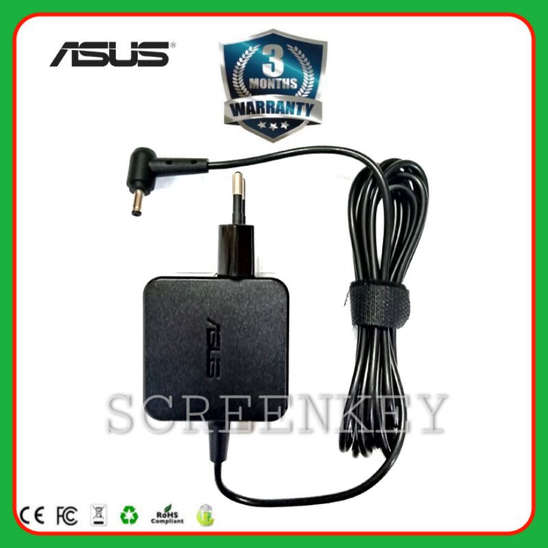 Adaptor Charger Laptop Asus 19V-1.75A (33W) ORIGINAL X200 X200CA X200M X200MA X453 X453M X453MA X453S X453SA X441M X441MA X441N X441NA X441NA X441 X441SA X441SC X441U X441UA X441B F200CA X200C X200 X202E X202 X201E X201 S200