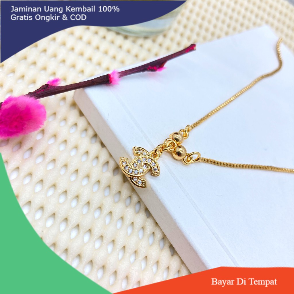 Kalung Anak Perempuan Lapis Emas - Perhiasan Anak KLA-014