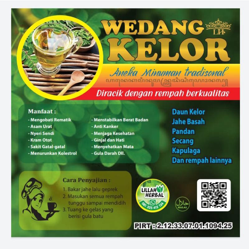 

Wedang Kelor
