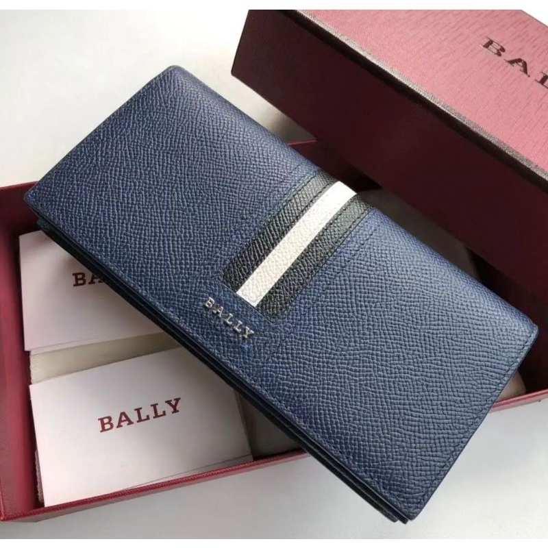 bally long wallet men dompet panjang pria BALLY original asli authentic