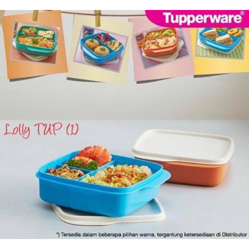TUPPERWARE LOLLY TUP (TUTUP PUTIH ATAU BEIGE)