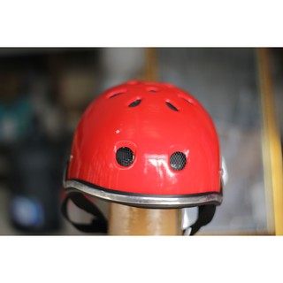  HELM  SEPEDA  DEWASA  LIST CHROME BERSEPEDA SKATEBOARD ARUM 