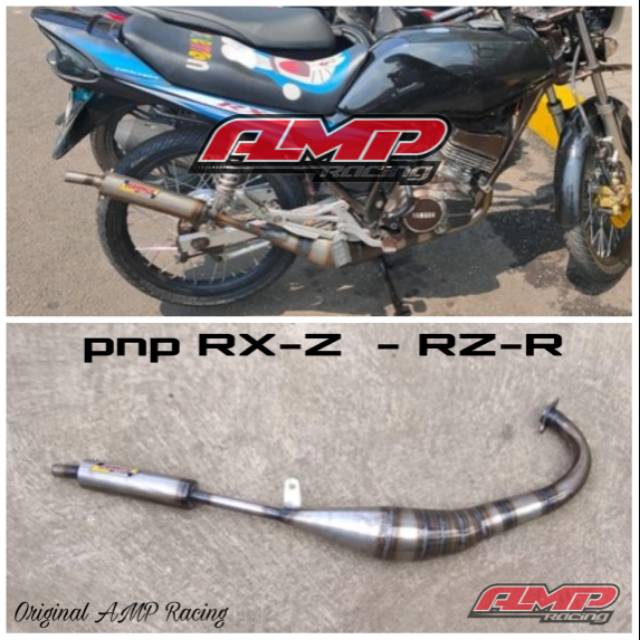 Knalpot RX-Z - RZR - Knalpot racing RXZ RX-Z plat karat