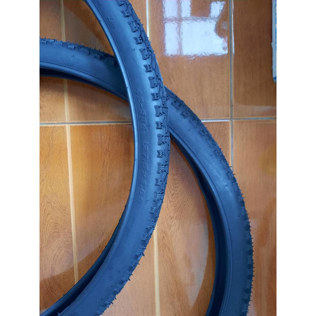 TERMURAH!!! Ban Luar Sepeda Ukuran 27.5 x 1.65 / KENDA Hitam / Realpict / Satuan