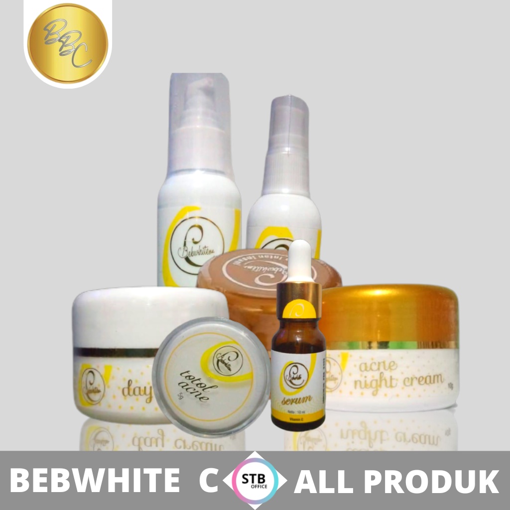 Bbwhite Bebwhite C Skincare Perawatan Treatment Wajah Wanita Paket Glow Bpom Glow Forte Acne Series Aman Bumil / Busui Original Day Night Cream Berjerawat Krim Siang Malam Bbc Satuan