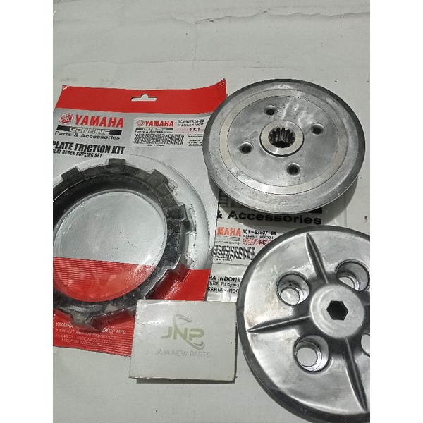 Rumah kopling Assy Plus kampas kopling set Yamaha Vixion lama Vixion OLD 3C1