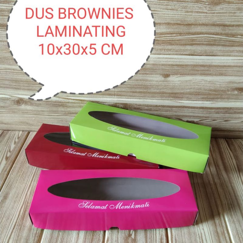 

Dus brownis warna ukuran 10x30x5cm