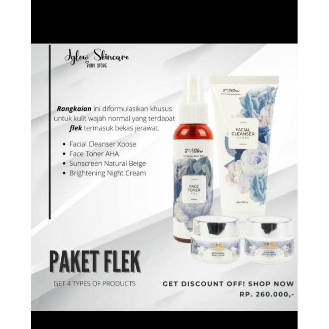 JGLOW paket FLEk