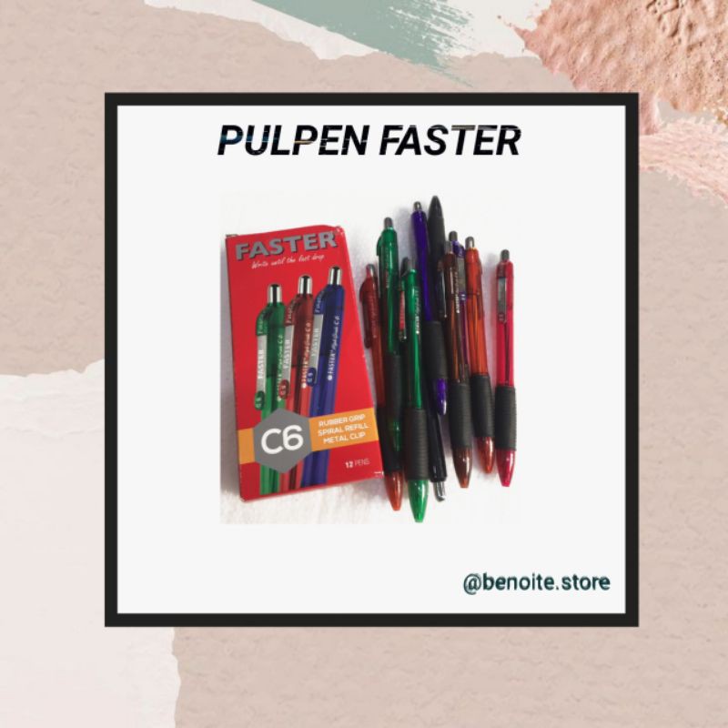 

pulpen cetek faster c6