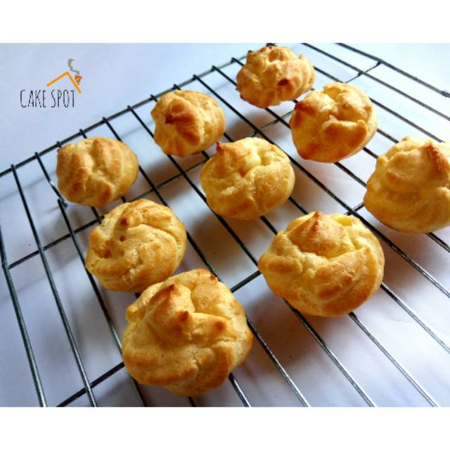 

Soes Vanilla / soes coklat