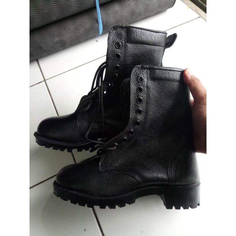 Sepatu pdl jeruk TNI asli jatah