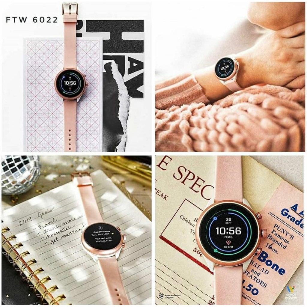 Fossil Sport Silicone FTW6022 Smartwatch